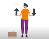 Afbeelding meer of minder werken