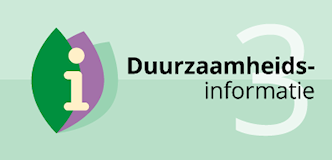 Afbeelding tekst duurzaamheidsinformatie