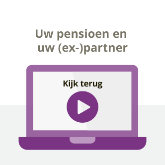 Afbeelding Uw pensioen en uw ex-partner