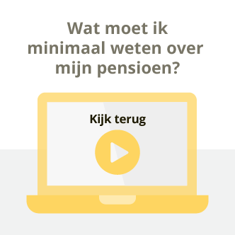 Afbeelding Wat moet ik minimaal weten over mijn pensioen